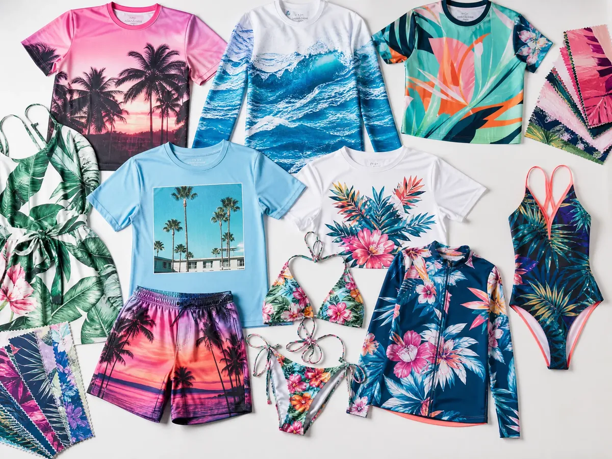 Impression sur vêtements et mode